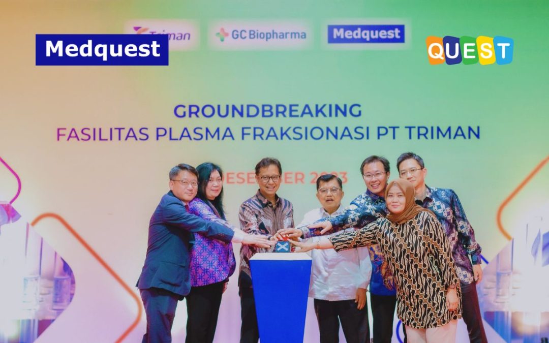Groundbreaking Fasilitas Plasma Fraksionasi PT Triman