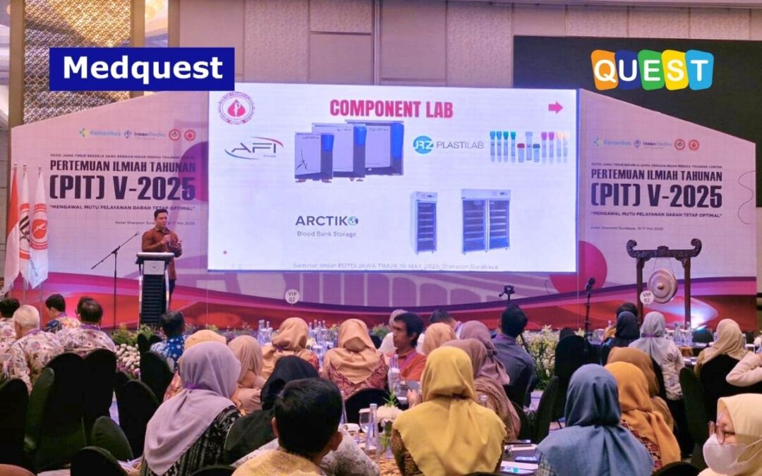 Partisipasi Aktif PT Medquest Jaya Global pada Acara Pertemuan Ilmiah Tahunan Perhimpunan Dokter Transfusi Darah Indonesia (PIT PDTDI) Jawa Timur 2025
