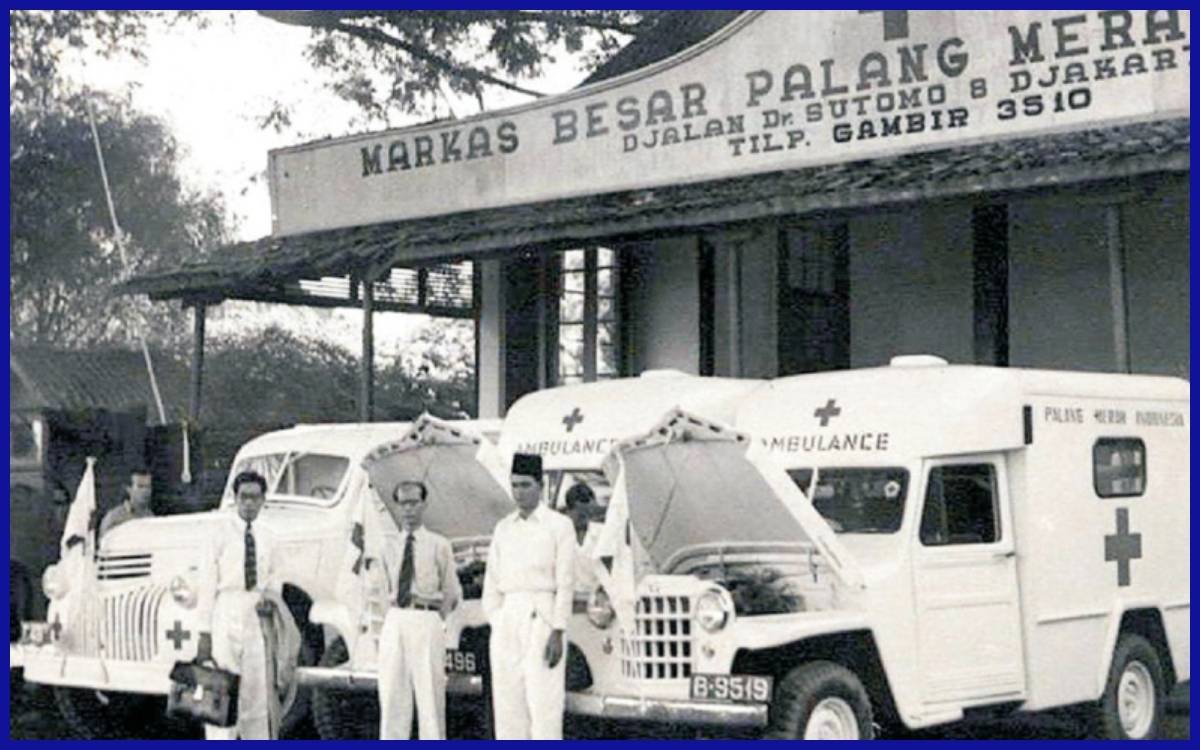 Markas Besar Palang Merah Indonesia Jalan Dokter Sutomo Jakarta Masa Silam
